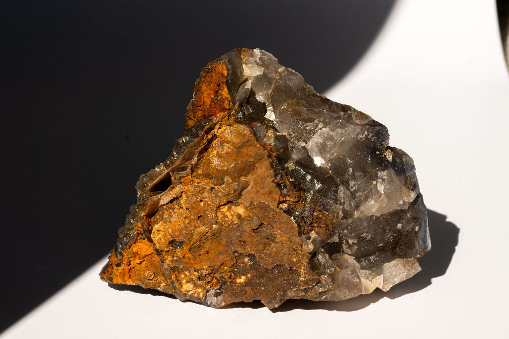 Black Fluorite Specimen Large
