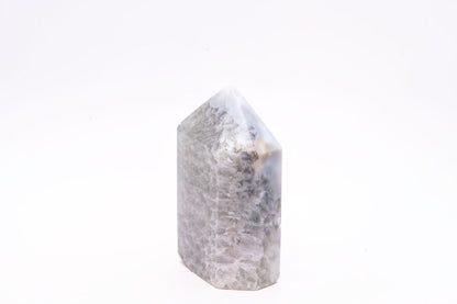 Beautiful Blue Druzy Agate Tower