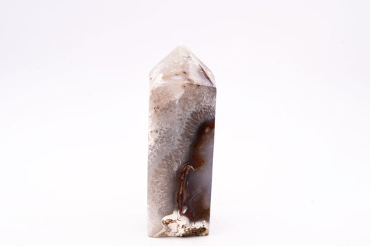 Large Druzy Agate Tower
