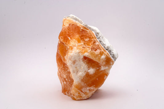 LARGE Rough Orange Calcite