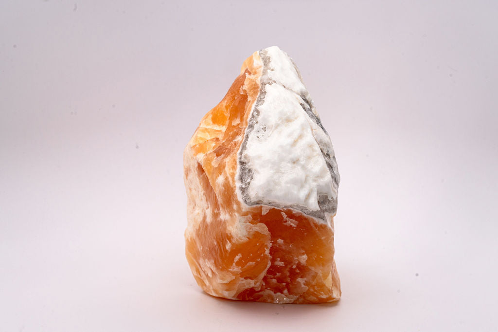 LARGE Rough Orange Calcite