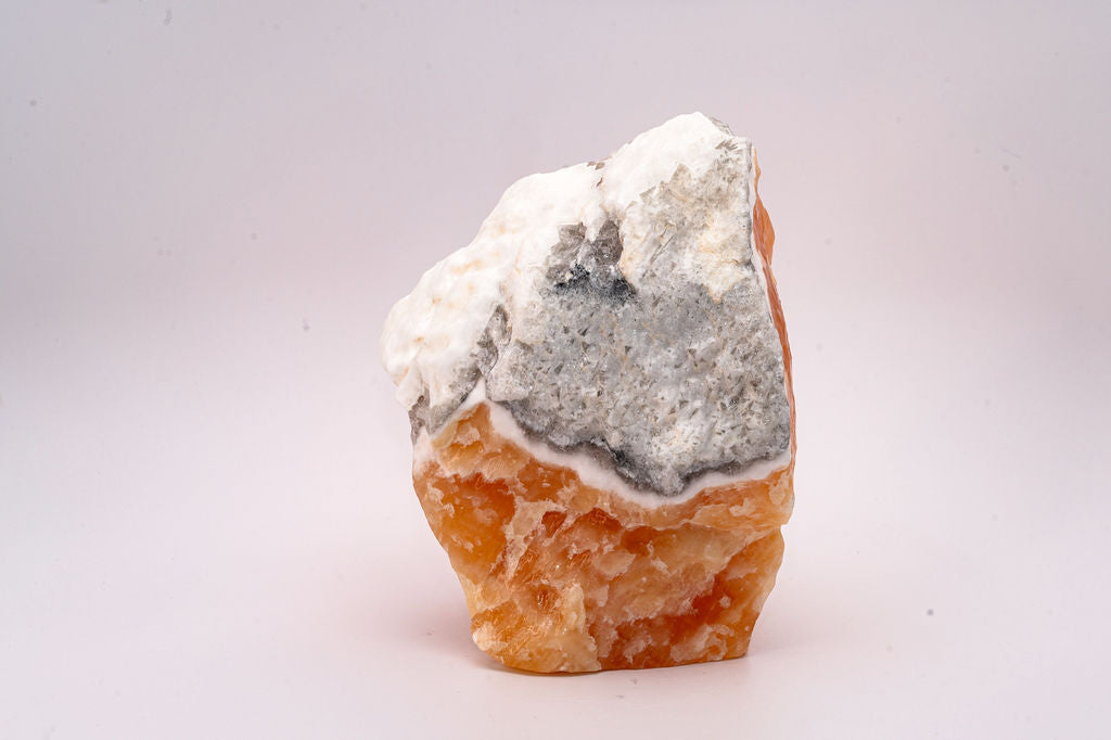 LARGE Rough Orange Calcite