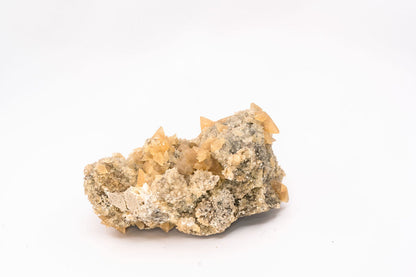 Druzy Quartz with Dogtooth Calcites