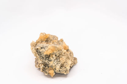 Druzy Quartz with Dogtooth Calcites