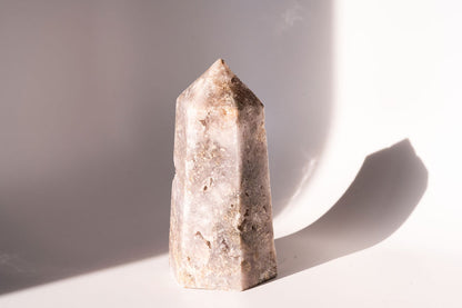 Large Pink Amethyst Tower
