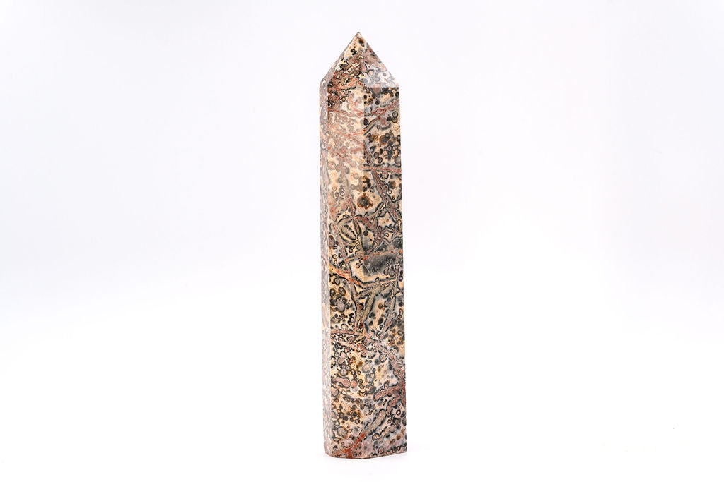 Leopard Skin Jasper Tower