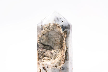Druzy Agate Quartz Tower