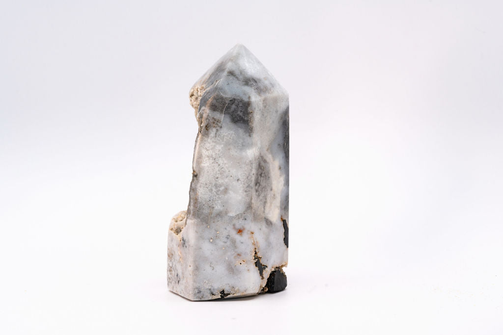 Druzy Agate Quartz Tower