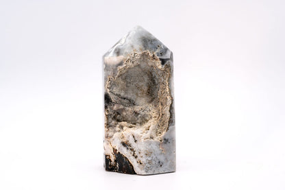 Druzy Agate Quartz Tower